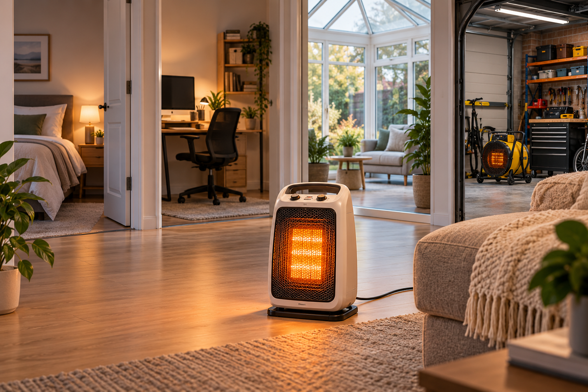 Best electric heater for bedroom office garage workshop and conservatory