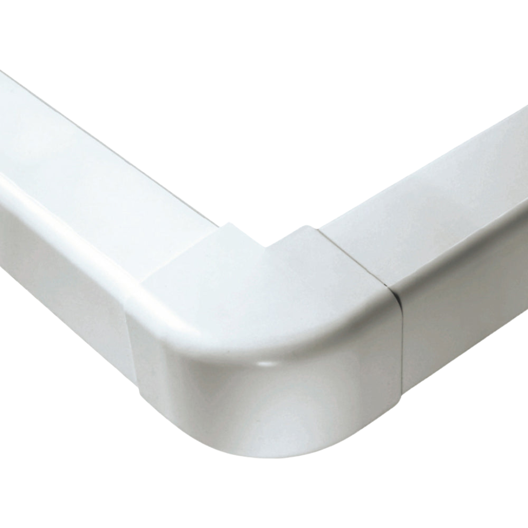 Trunking - 90 Degree Flat Bend (80mm)