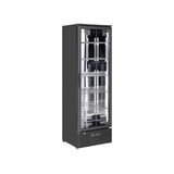 Sterling Black Upright Bottle Cooler - Single Door