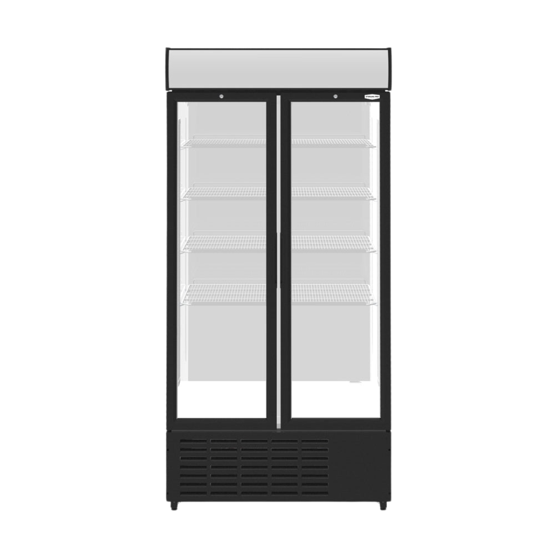 Sterling Upright Display Chiller - Double Door