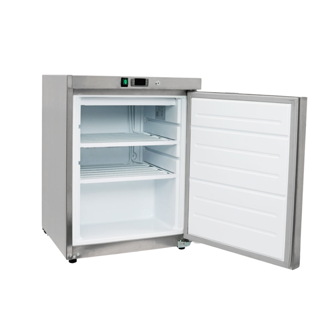 Sterling Stainless Steel Undercounter Freezer - 140 Litres