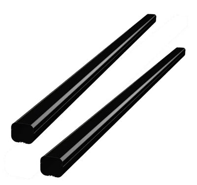 Black Trunking - Straight (72mm Wide) x (2m Length)