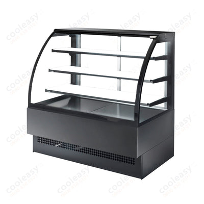 Sterling Black Patisserie Counter (Curved)