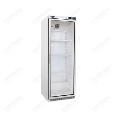 Sterling Upright Freezer - White Single Glass Door
